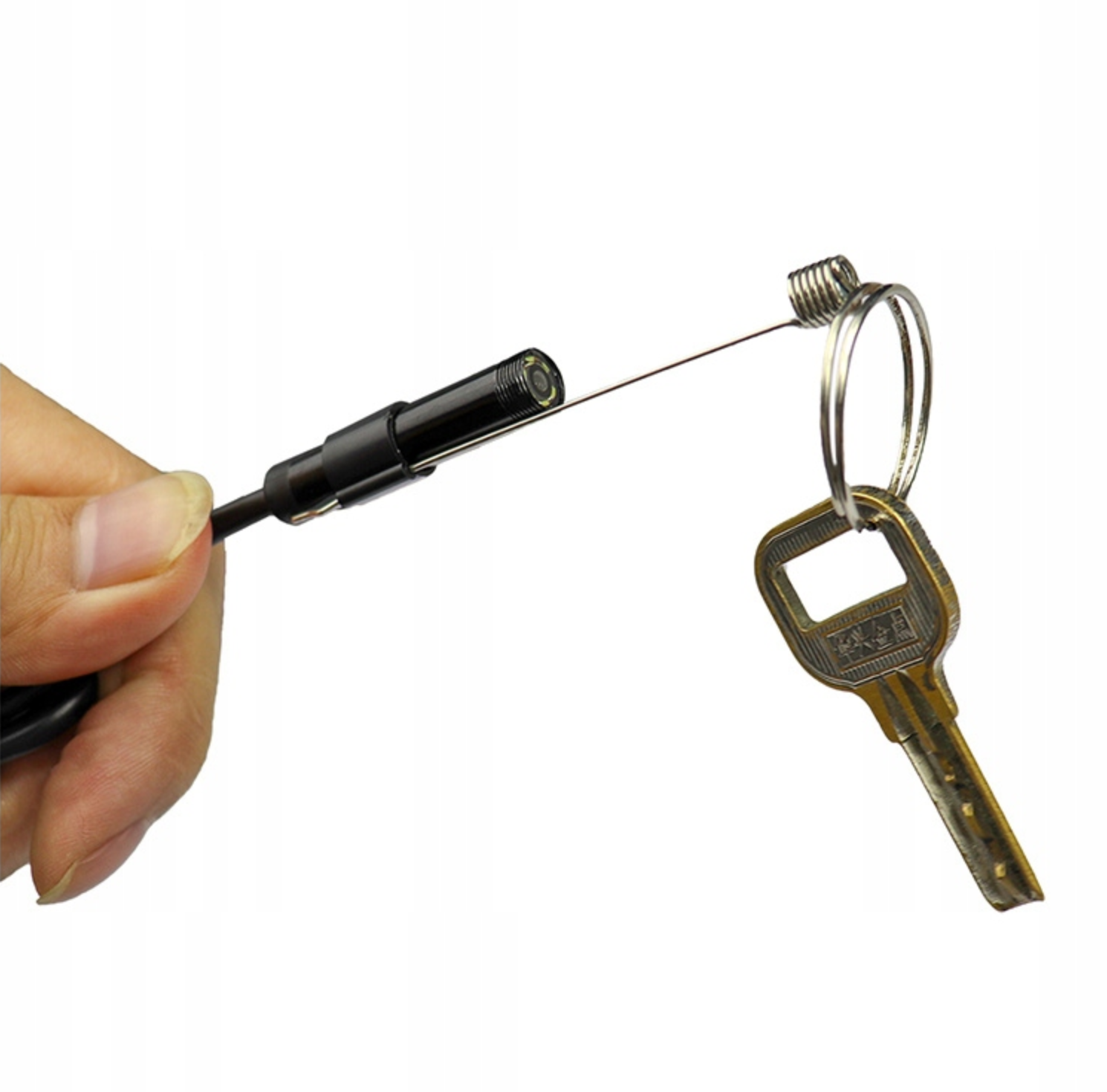 Mini camera endoscopica 6 led, Zola®, 10 m, IP67, 3.5x0.55 cm, neagra Mini camera endoscopica 6 led, Zola®, 10 m, IP67, 3.5x0.55 cm, neagra